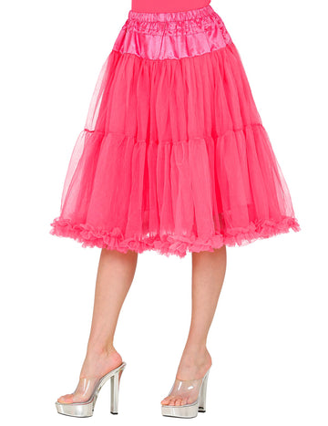 Ružičasti tulle petticoat 65 cm