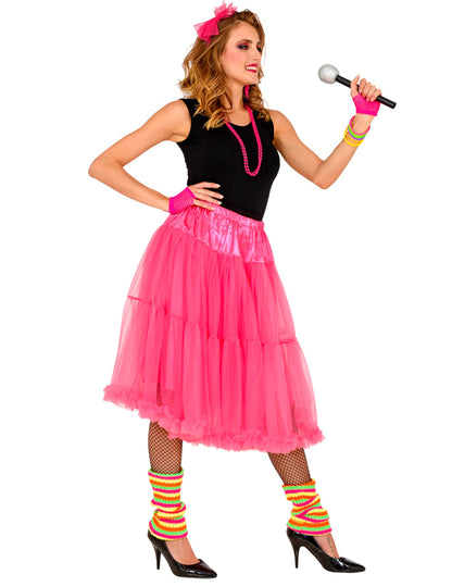 Ružičasti tulle petticoat 65 cm