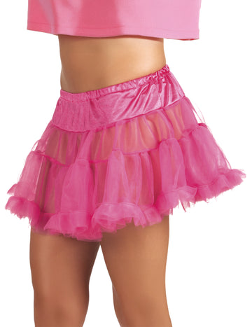 Ružičasta tulle podsuknja za žene 