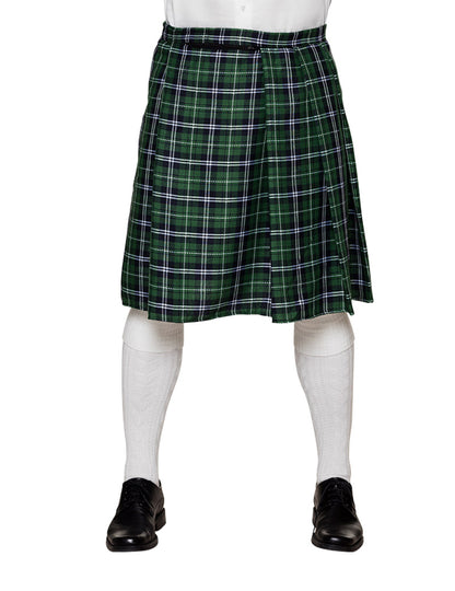 Zeleni škotski kilt čovjek