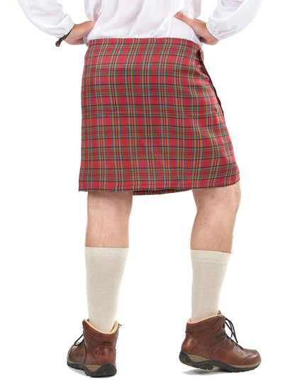 Škotski kilt s odraslim krznom