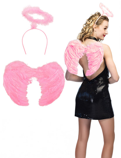 Svijetloružičasti set dodataka za anđele