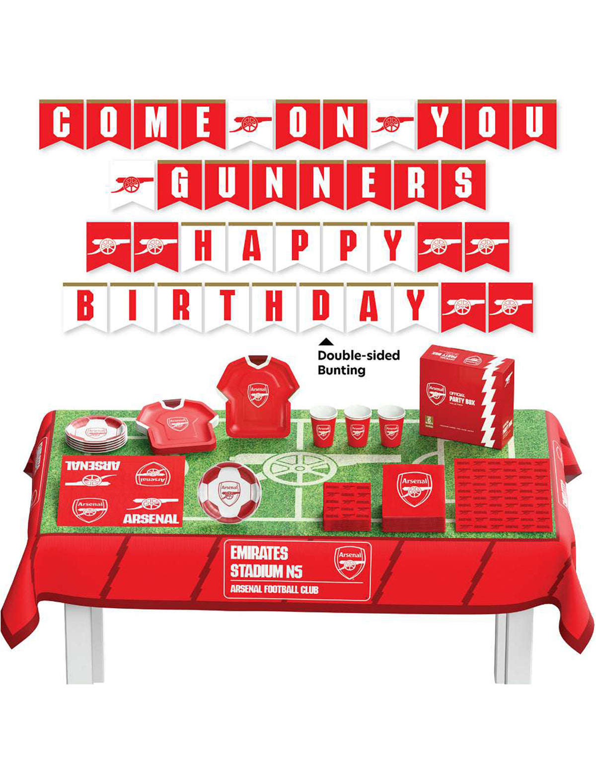 Rođendanski set Arsenal Football Club 44 dijela