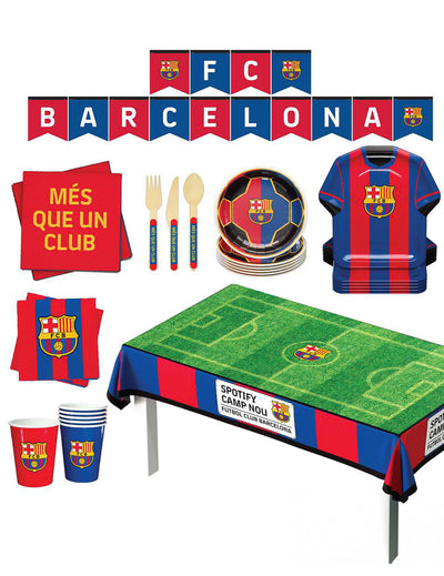 Kit anniversaire FC Barcelone 44 pièces