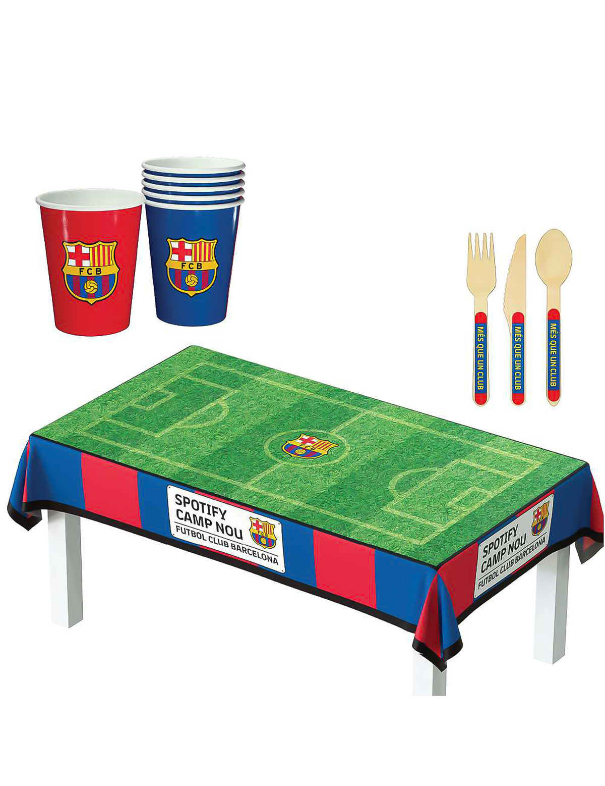 Rođendanski set FC Barcelona 75 dijelova