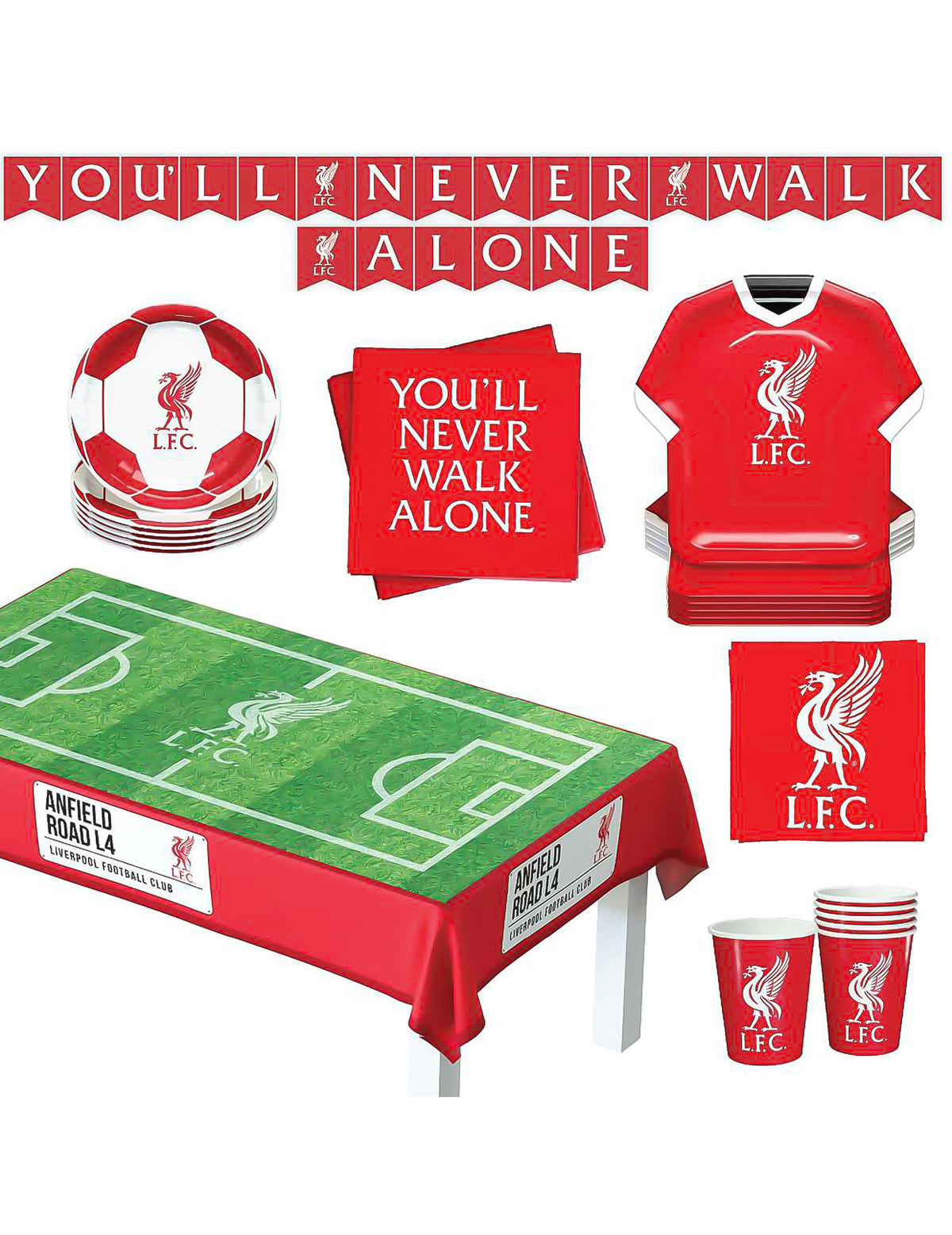 Rođendanski set Liverpool Football Club 44 dijela