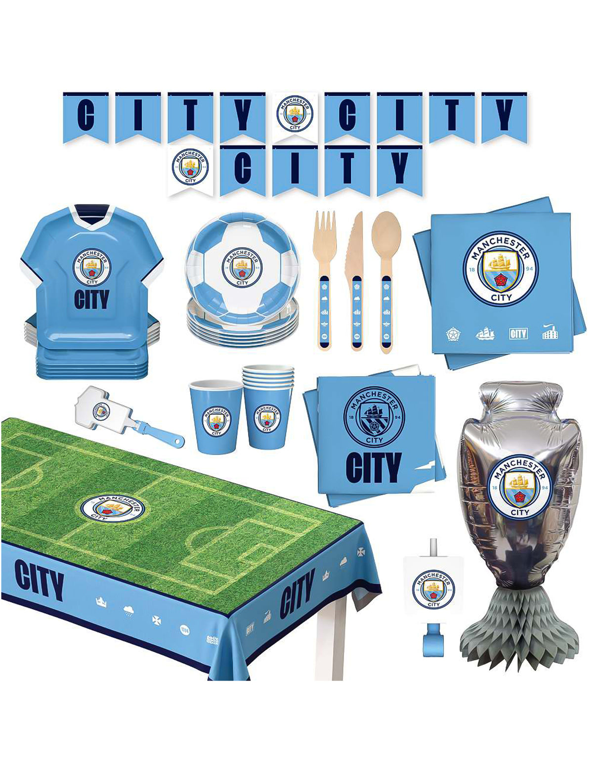 Rođendanski set Manchester City Football Club 75 dijelova