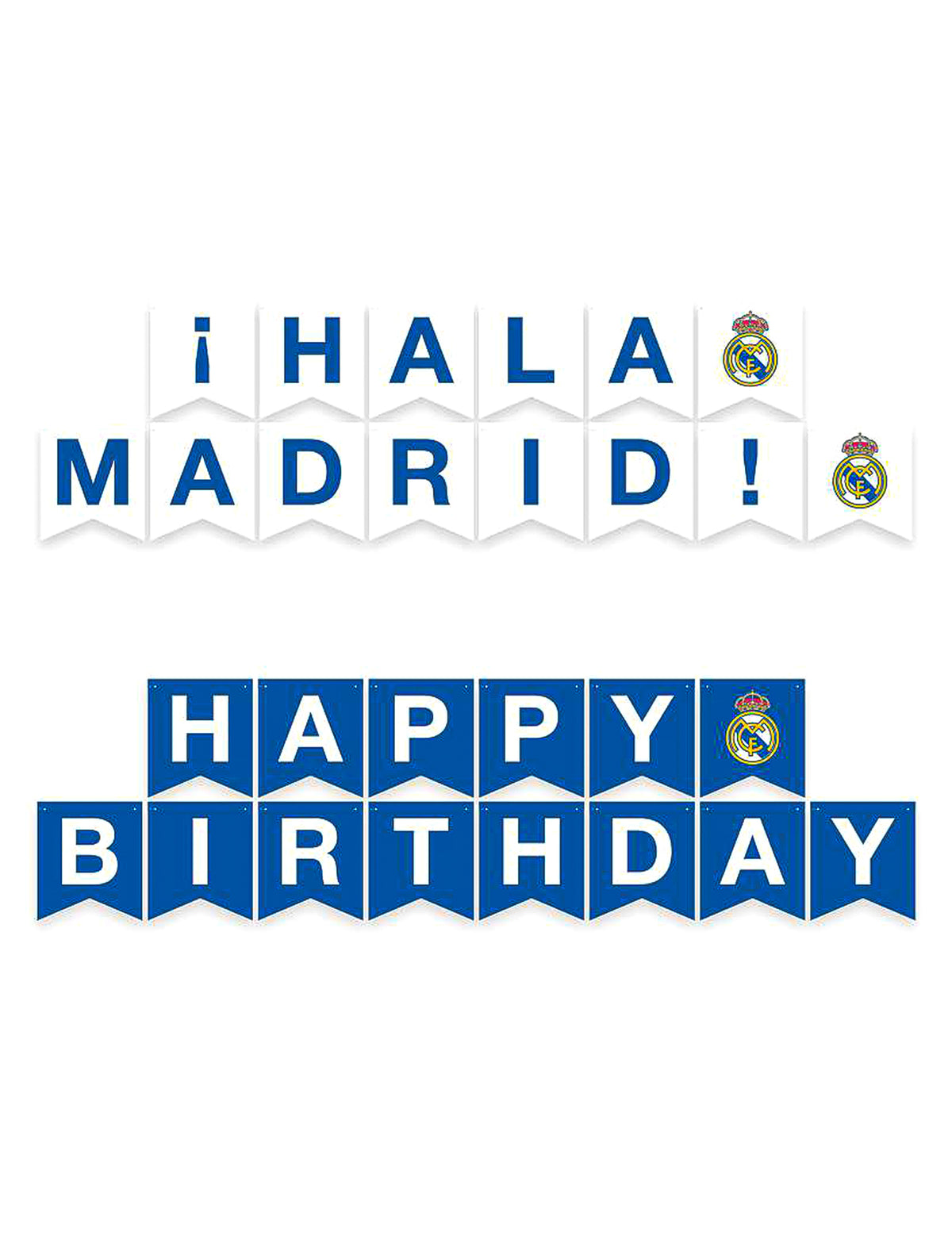 Rođendanski set Real Madrid CF 44 dijelova