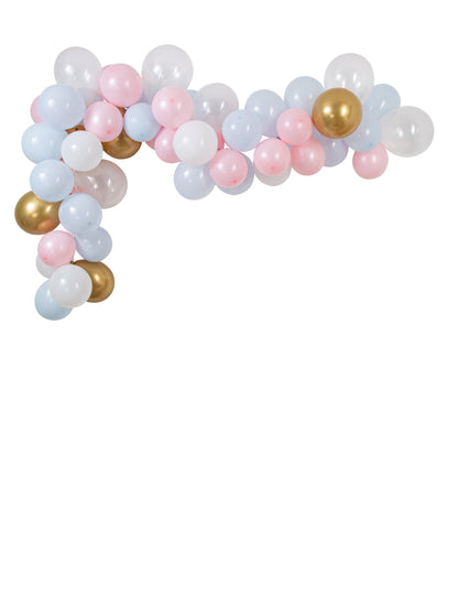 Komplet za otkrivanje spola od 58 balona u plavoj i ružičastoj boji