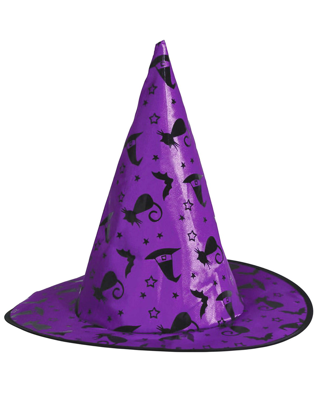 Détail du chapeau du kit cape et chapeau de sorcière