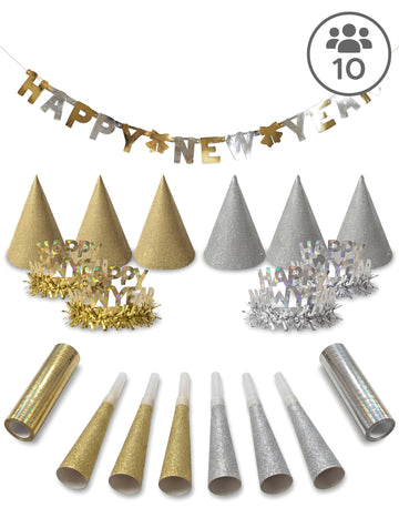 Zlatni i srebrni kotilloni komplet 27 komada