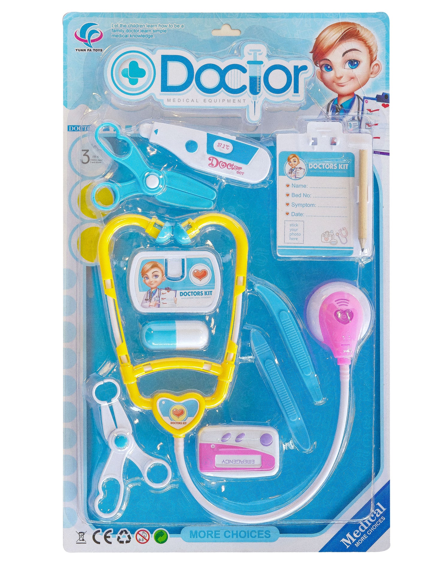 Doctor Kit 10 Plavi komadi