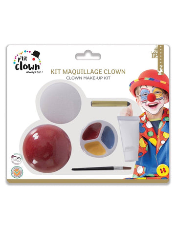 Make-up komplet s lažnim nosom klauna za djecu