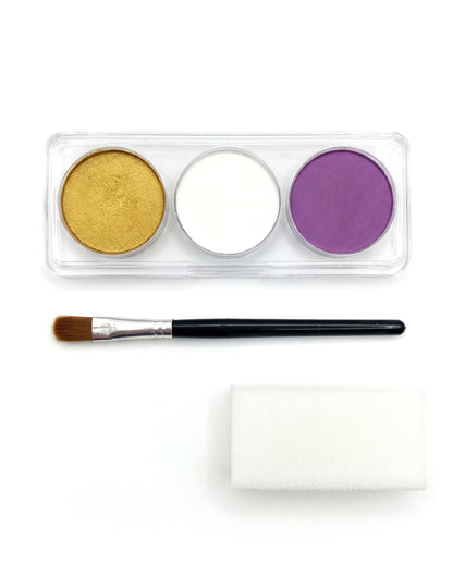 Unicorn komplet šminke s četkom i djevojkom spužvom