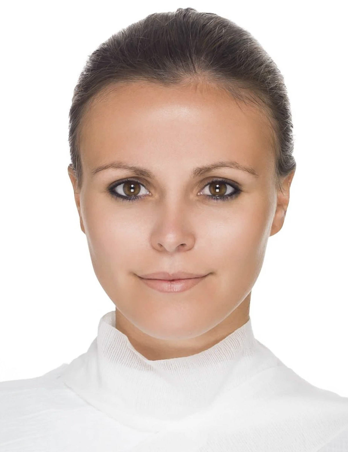 Krupni plan lica za odrasli set šminke za mumiju