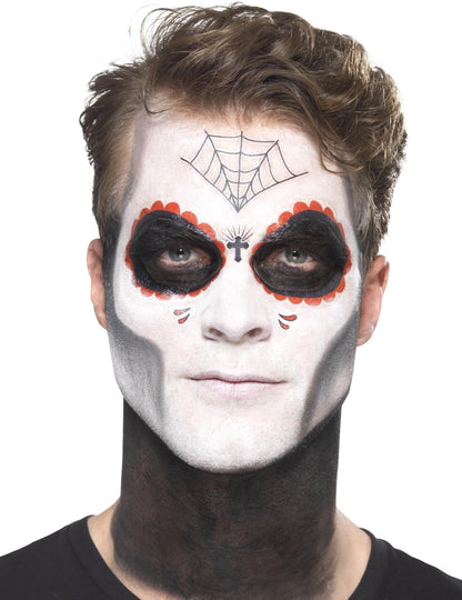 Meksički kostur za šminkanje za odrasle dia de los muertos