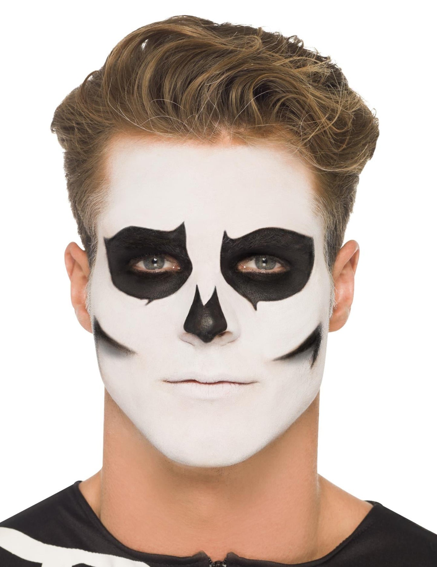 Komplet za šminkanje Skeleton fosforescentni odrasli Noć vještica