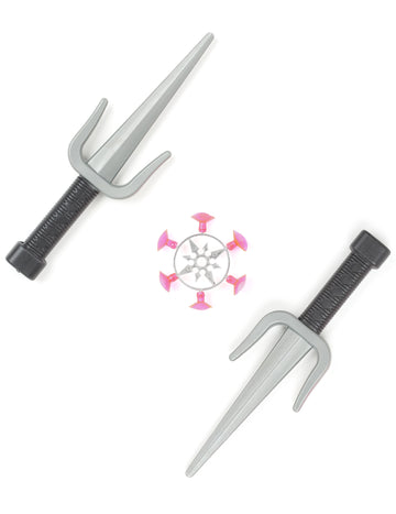 Plastični dječji ninja komplet