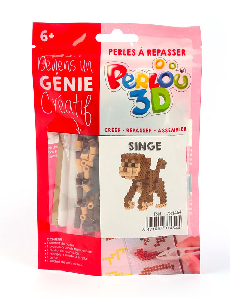 Komplet za izradu 3D majmunskih perli s glačalom - Kreativni hobi