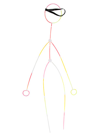 Komplet za siluete koji svijetle u mraku