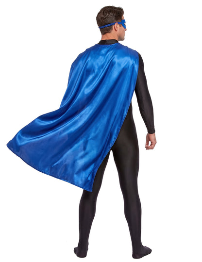 Odrasli plavi super heroj komplet