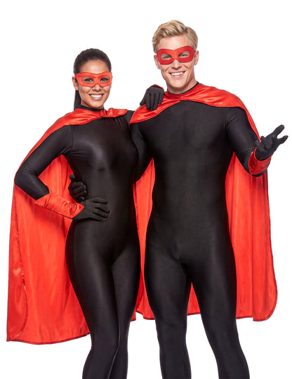 Odrasli Red Super Hero komplet