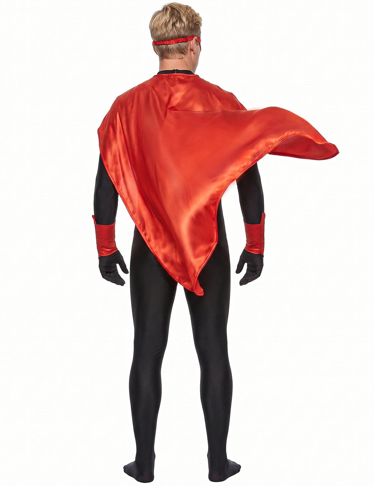 Odrasli Red Super Hero komplet