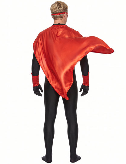 Odrasli Red Super Hero komplet