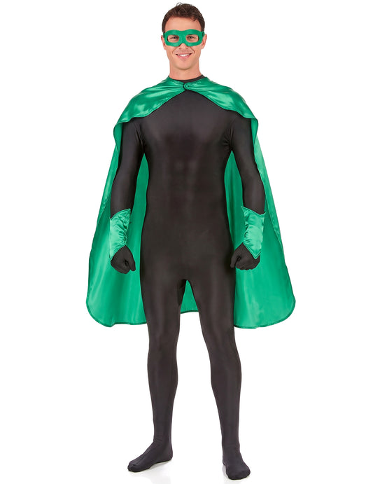 Odrasli zeleni super heroj komplet