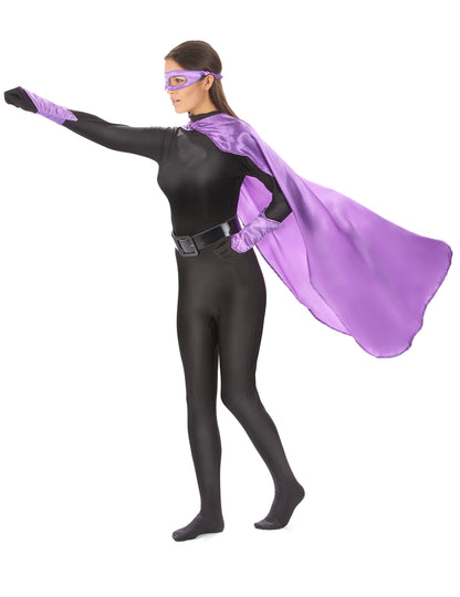 Odrasli Purple Super Hero komplet