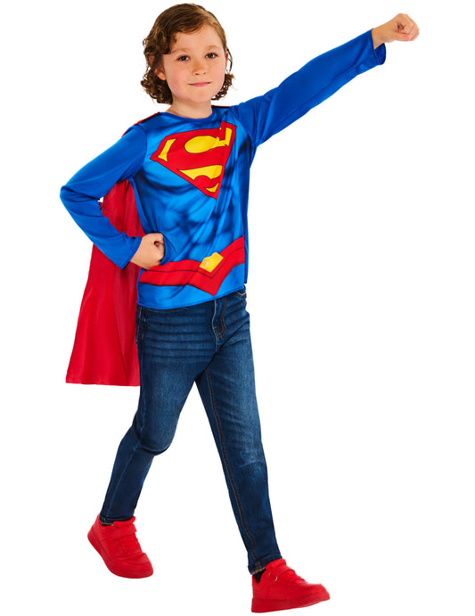 Komplet top i plašt Superman™ za djecu 
