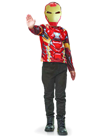 Top Kit i Iron Man maska