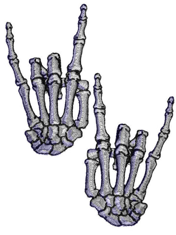 Kreepsville gotičke zakrpe u obliku kosturske ruke 