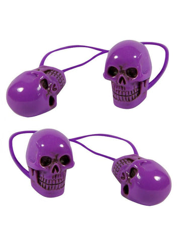 Kreepsville gotička traka za kosu s lubanjom 