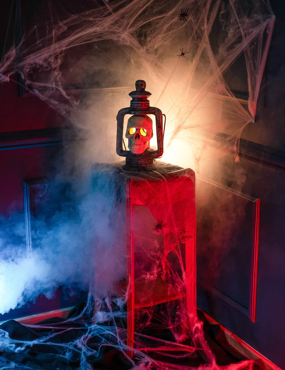 Prikaz fenjera lubanje za halloween