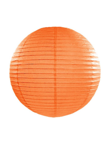 Narančasti japanski lampion 35 cm od papira za vješanje 