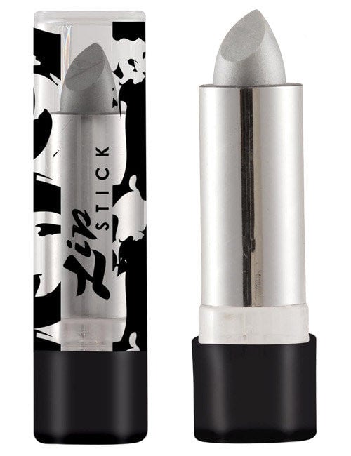 Rouge à lèvres argent pour adulte argenté