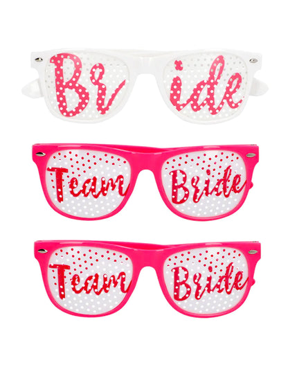 Set od 3 naočala Team Bride i Bride to be za odrasle
