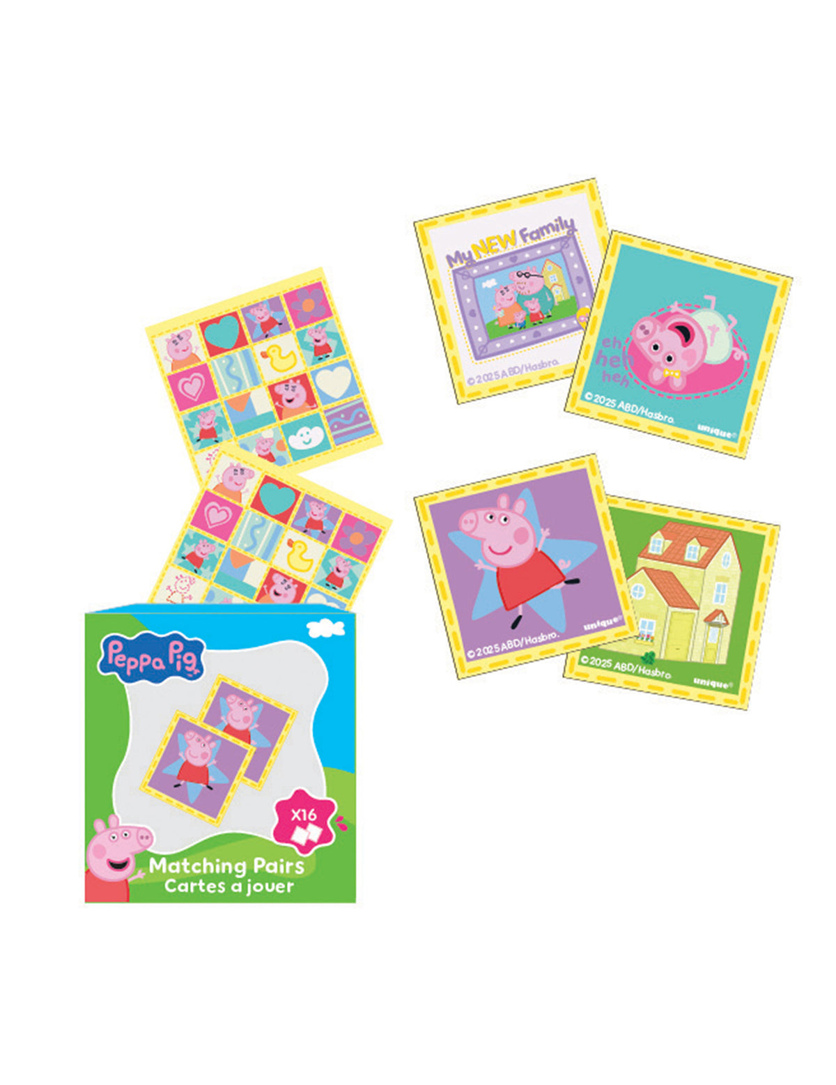 Set od 4 špila karata Peppa Pig™