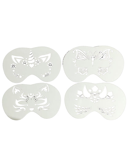 Set od 4 šablone za oslikavanje lica životinja za djecu