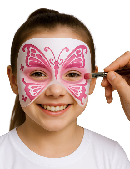 Set od 4 šablone za oslikavanje lica životinja za djecu