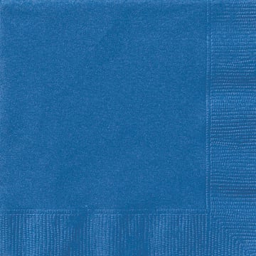 50 papirnatih salveta kraljevsko plave boje 33 x 33 cm 