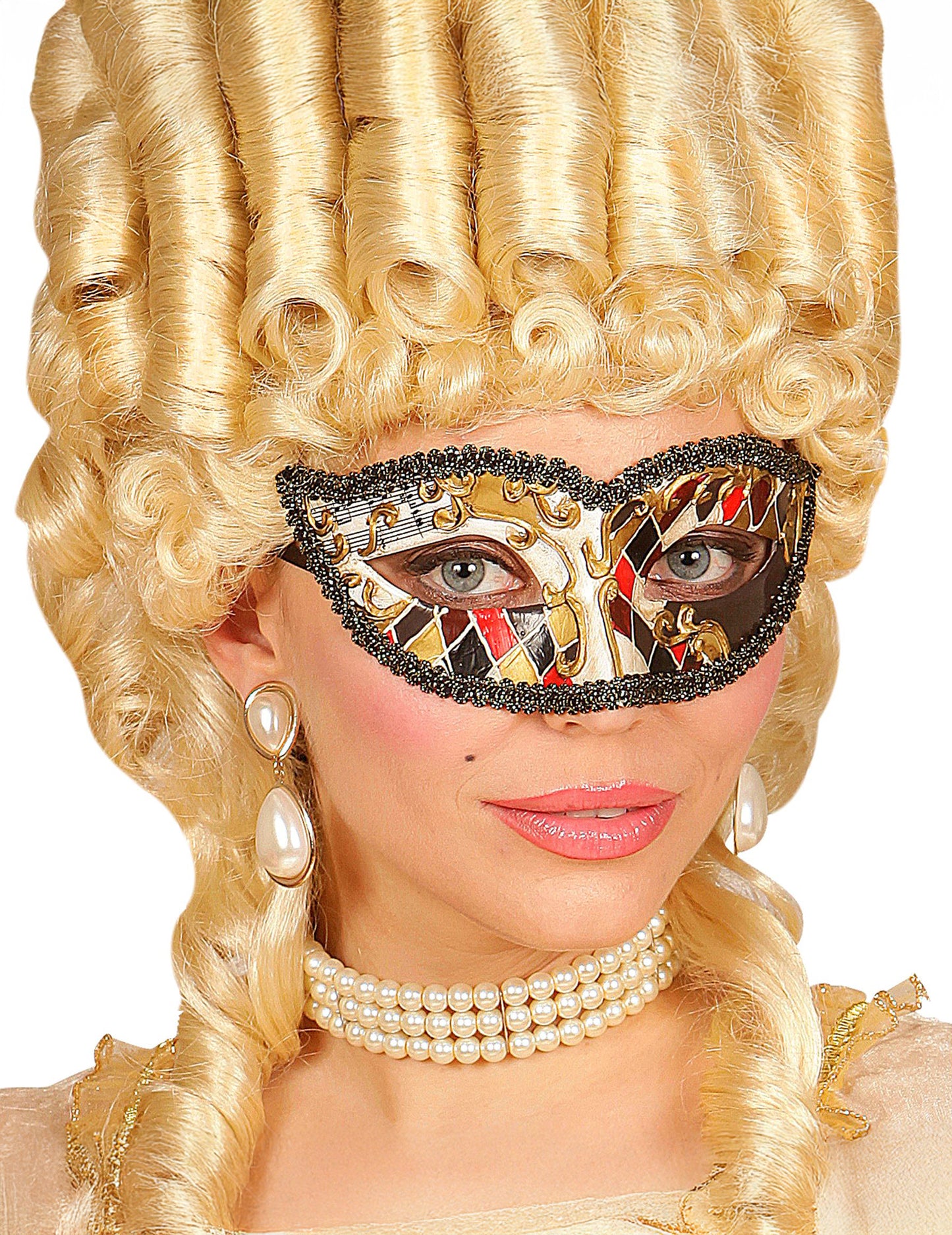 Venecijanska arlekin maska za odrasle 