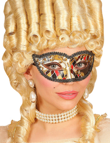 Venecijanska arlekin maska za odrasle 