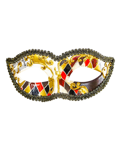 Venecijanska arlekin maska za odrasle 