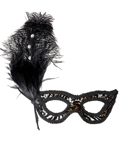 Odrasli crni leopard vuk