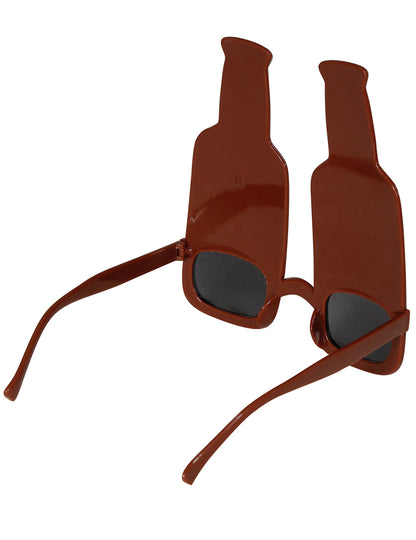 Lunettes bouteilles de whisky adulte