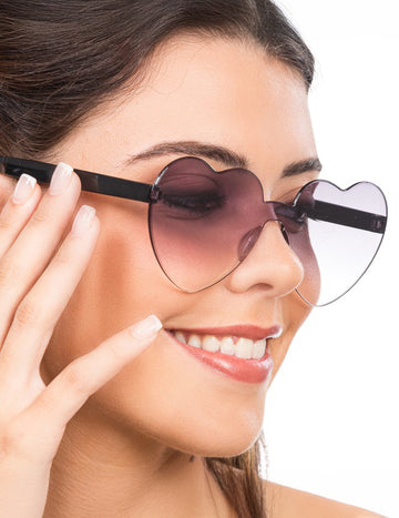 Naočale za srce dimljene staklene odrasle osobe