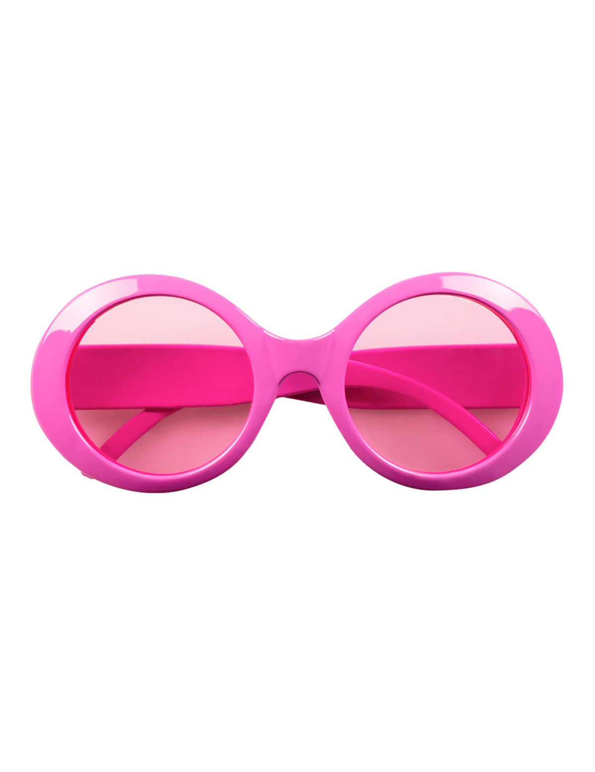 Vue de face des lunettes disco pour adulte
