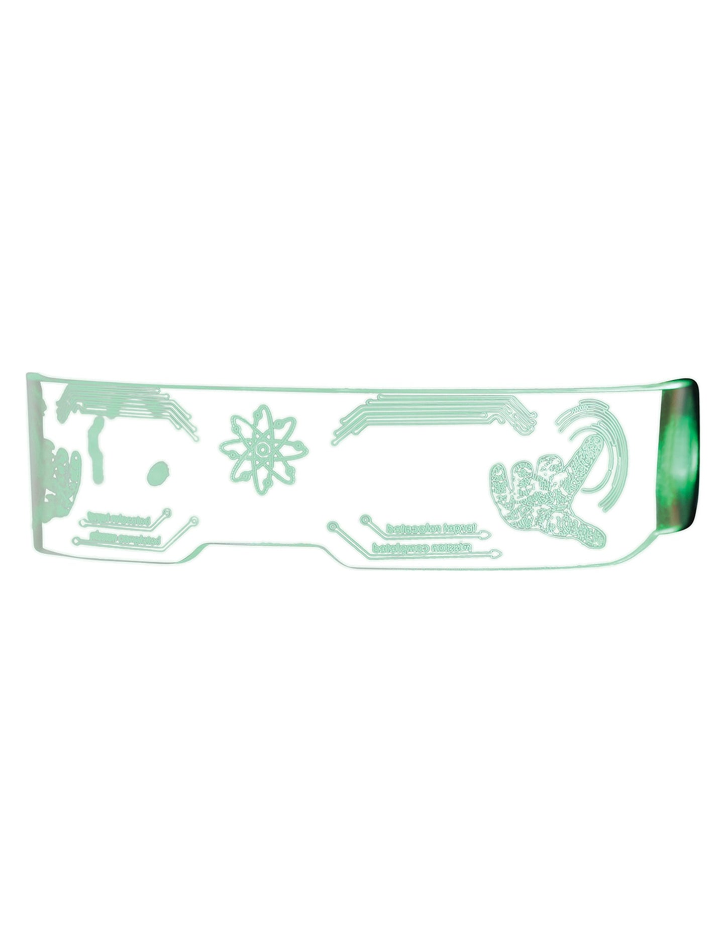 Futurističke naočale s LED svjetlima 